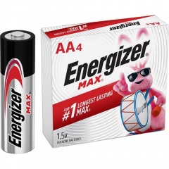 Energizer Max Alkaline AA Batteries (E91)