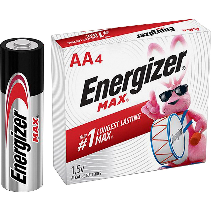 Energizer Max Alkaline AA Batteries (EVEE91)