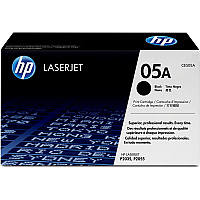 HP 05A Original Laser Toner Cartridge - Black - 1 Pack (HEWCE505A)