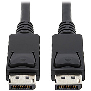 Eaton Tripp Lite Series DisplayPort Cable with Latching Connectors, 4K 60 Hz (M/M), Black, 10 ft. (3.05 m) (P580010)