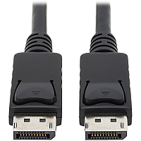 Eaton Tripp Lite Series DisplayPort Cable with Latching Connectors, 4K 60 Hz (M/M), Black, 10 ft. (3.05 m) (P580010)