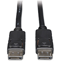 Eaton Tripp Lite Series DisplayPort Cable with Latching Connectors, 4K 60 Hz (M/M), Black, 15 ft. (4.57 m) (P580015)