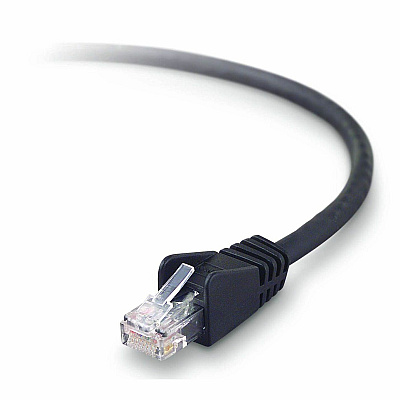 Belkin 12ft Cat6 Snagless Patch Cable Black (A3L98012BLKS)