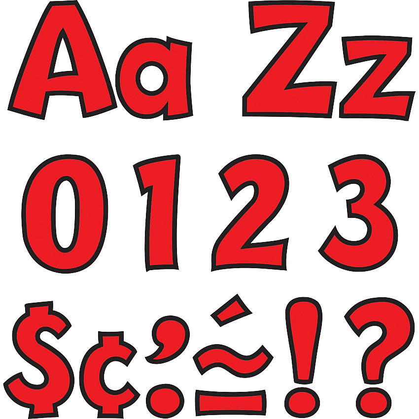 TREND 4" Ready Letter Playful Combo Pack (TEP79742)