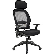Office Star Professional Air Grid Chair with Adjustable Headrest (OSP55403)