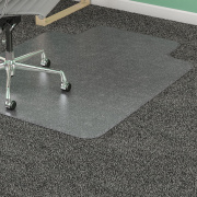 Lorell PlushMat Wide Lip Chairmat (25756)