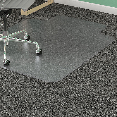 Lorell Medium-Pile Wide Lip Chairmat (LLR25756)