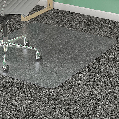 Lorell Medium-Pile Smooth Edge Chairmat (LLR25754)