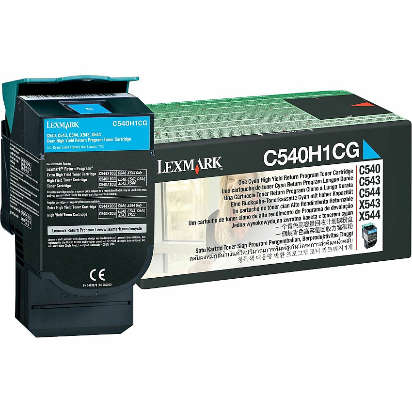 Lexmark Original Toner Cartridge (LEXC540H1CG)