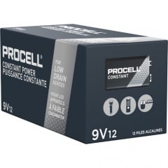 Duracell Procell Constant Power Alkaline 9V Batteries (PC1604BKD)