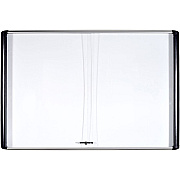 MasterVision Sliding Door Enclosed Porcelain Board (BVCVT770109630)