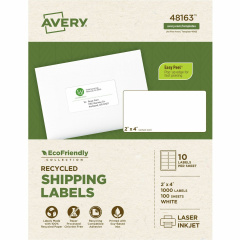 Avery EcoFriendly Shipping Label (48163)