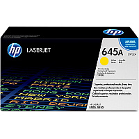 HP 645A (C9732A) Original Laser Toner Cartridge - Single Pack - Yellow - 1 Each