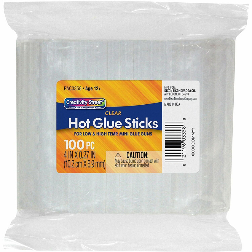Creativity Street 5/16" Dual Temperature Glue Sticks (PAC3358)
