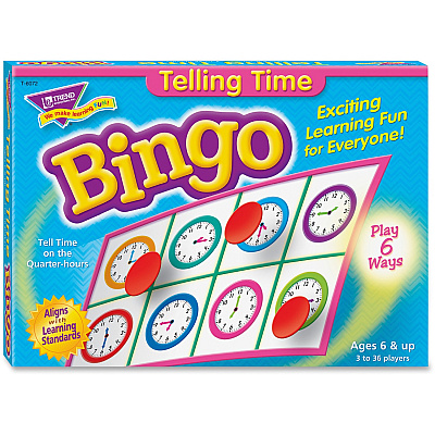 TREND Telling Time Bingo Game (TEP6072)