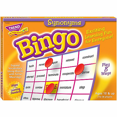 TREND Synonyms Bingo Game (TEP6131)