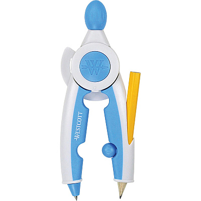 Westcott Anti-Microbial Soft Touch Student Compass (ACM14377)
