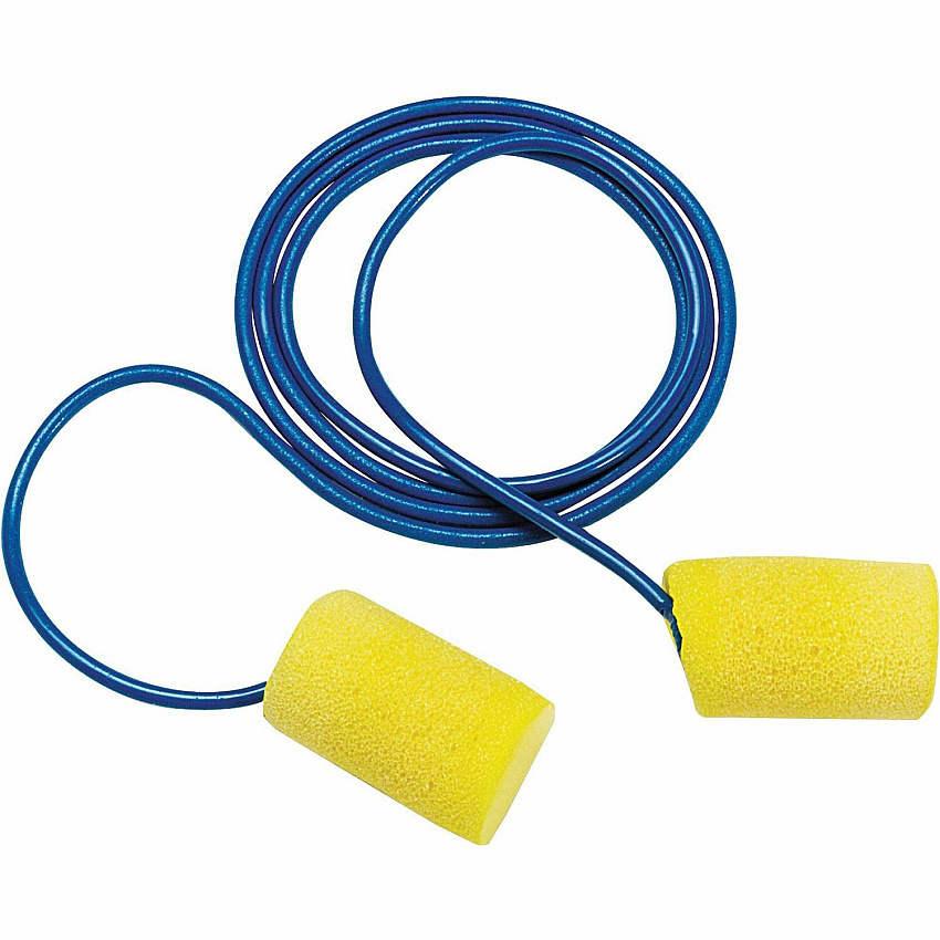 Aearo Corded Foam Earplugs (MMM3111101)