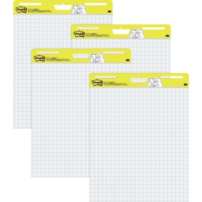 Post-it Self-Stick Easel Pad Value Pack with Faint Grid (560VAD4PK)