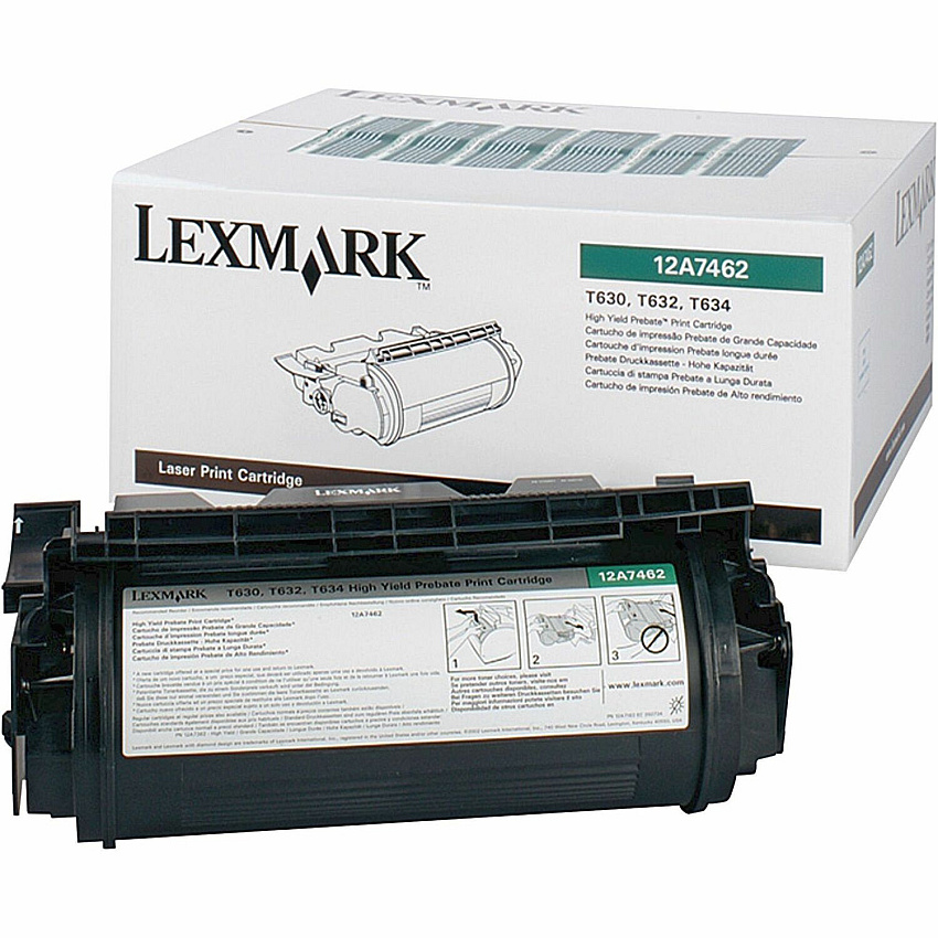 Lexmark Original Toner Cartridge (LEX12A7462)