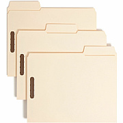 Smead SuperTab 1/3 Tab Cut Letter Recycled Fastener Folder (SMD14535)