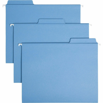 Smead FasTab 1/3 Tab Cut Letter Recycled Hanging Folder (64099)