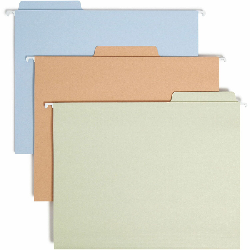 Smead FasTab 1/3 Tab Cut Letter Recycled Hanging Folder (SMD64054)