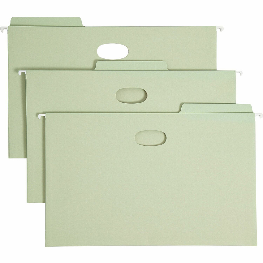 Smead FasTab 1/3 Tab Cut Legal Recycled Hanging Folder (SMD64322)