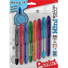 Pentel Mini R.S.V.P. Ballpoint Pens (PENBK91MNBP8M)