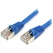 StarTech 50ft Blue Shielded Cat5e Patch Cable (S45PATCH50BL)