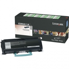 Lexmark Black Toner Cartridge (E260A41G)