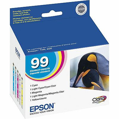 Epson No. 99 Original Ink Cartridge (EPST099920S)