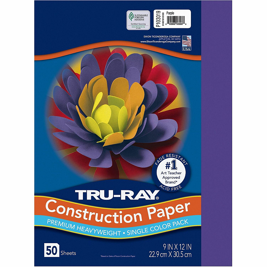 Tru-Ray Construction Paper (PAC103019)