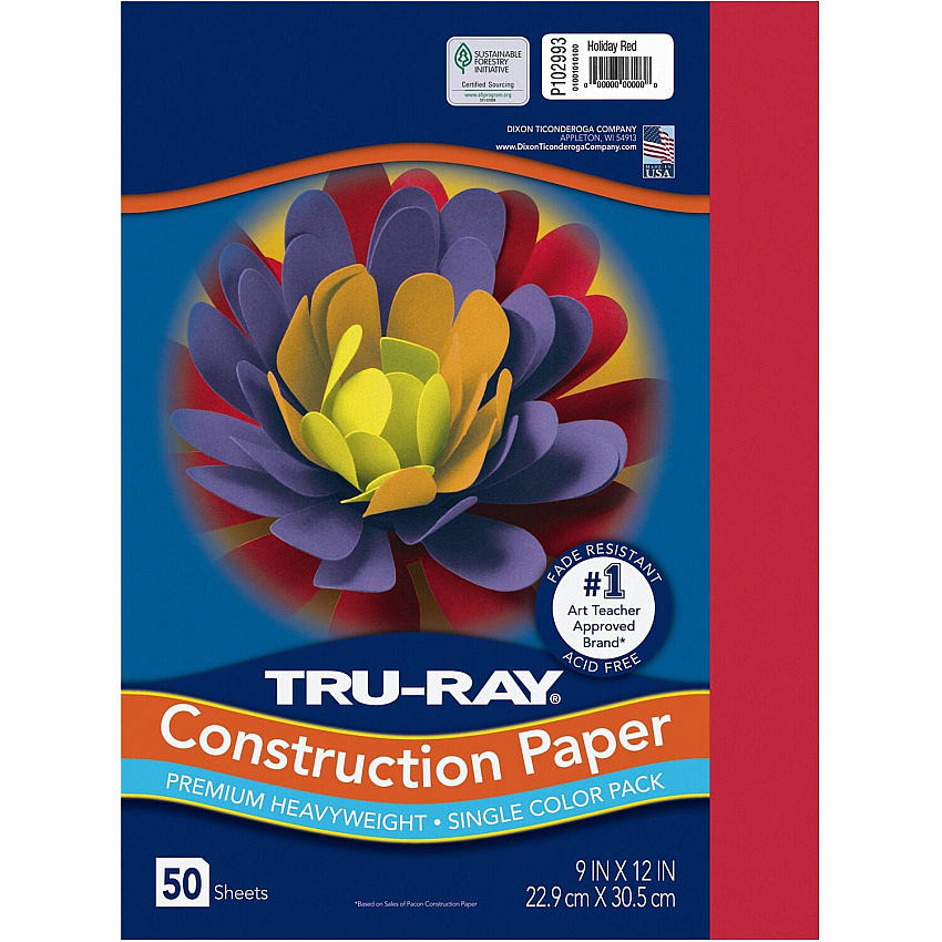 Tru-Ray Heavyweight Construction Paper (PAC102993)