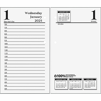 House of Doolittle No.17-Base Economy Calendar Refills (4717)