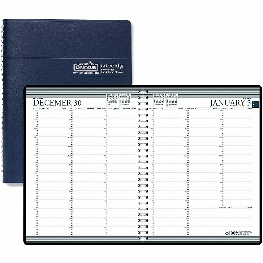 House of Doolittle Blue Professional Weekly Planner (27207)