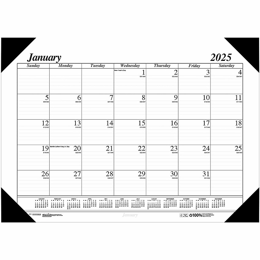 House of Doolittle Economy Refillable Desk Pad (124)