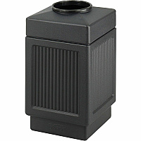 Safco Indoor/Outdoor Waste Receptacle (SAF9475BL)