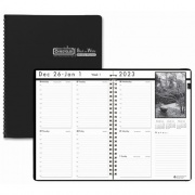 House of Doolittle Black on White Weekly Planner (217102)
