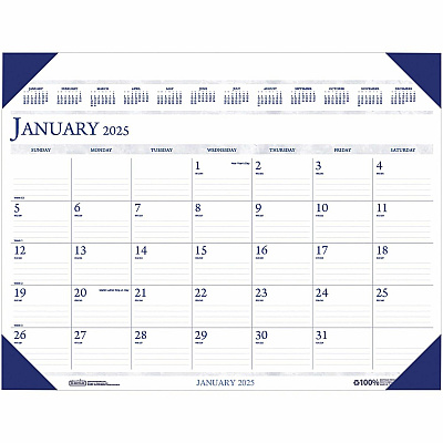 House of Doolittle Eco-friendly Executive Calendar Desk Pad (180HD)