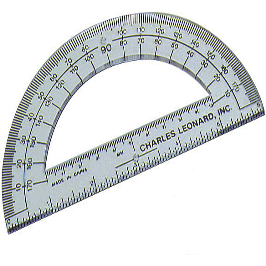 CLI 6" Open Center Protractor (LEO77106)