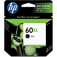 HP 60XL (HEWCC641WN) Original Inkjet Ink Cartridge - Black - 1 Each