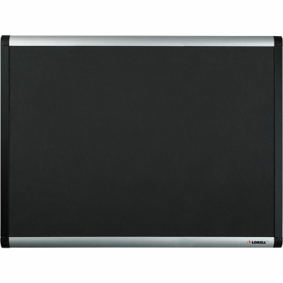 Lorell Black Mesh Fabric Covered Bulletin Boards (75695)