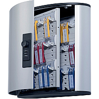 Durable Brushed Aluminum Combo Lock 36-Key Cabinet (DBL196623)
