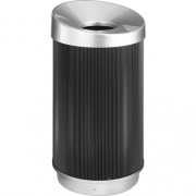 Safco At-Your-Disposal Vertex Waste Receptacle (9799BL)