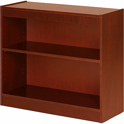 Lorell Panel End Hardwood Veneer Bookcase (LLR89050)