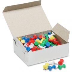 Skilcraft Colorful Plastic Head Pushpins (2073978)