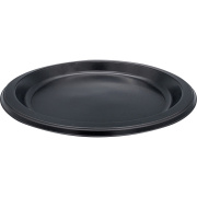 Genuine Joe Round Plastic Black Plates (10429)