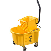 Genuine Joe Splash Shield Mop Bucket/Wringer (GJO60466)