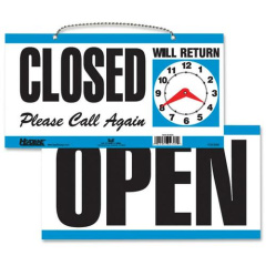 Headline Open/Closed 2-sided Sign (9395)